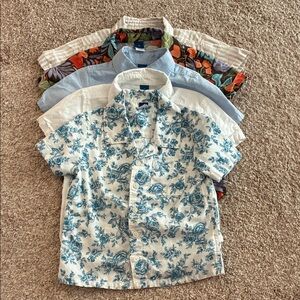 5 Old Navy Kids Button Down Shirts